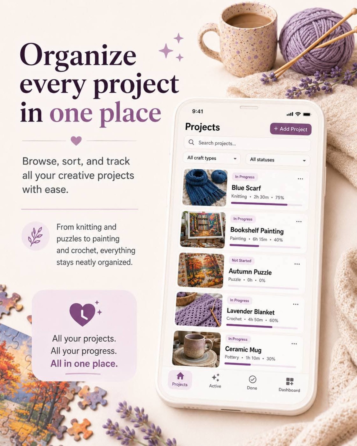 Made With Time project list